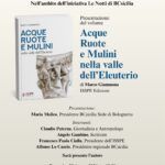 “Acque, Ruote e Mulini nella valle dell’Eleuterio”: a Bolognetta la presentazione del nuovo libro di Marco Giammona
